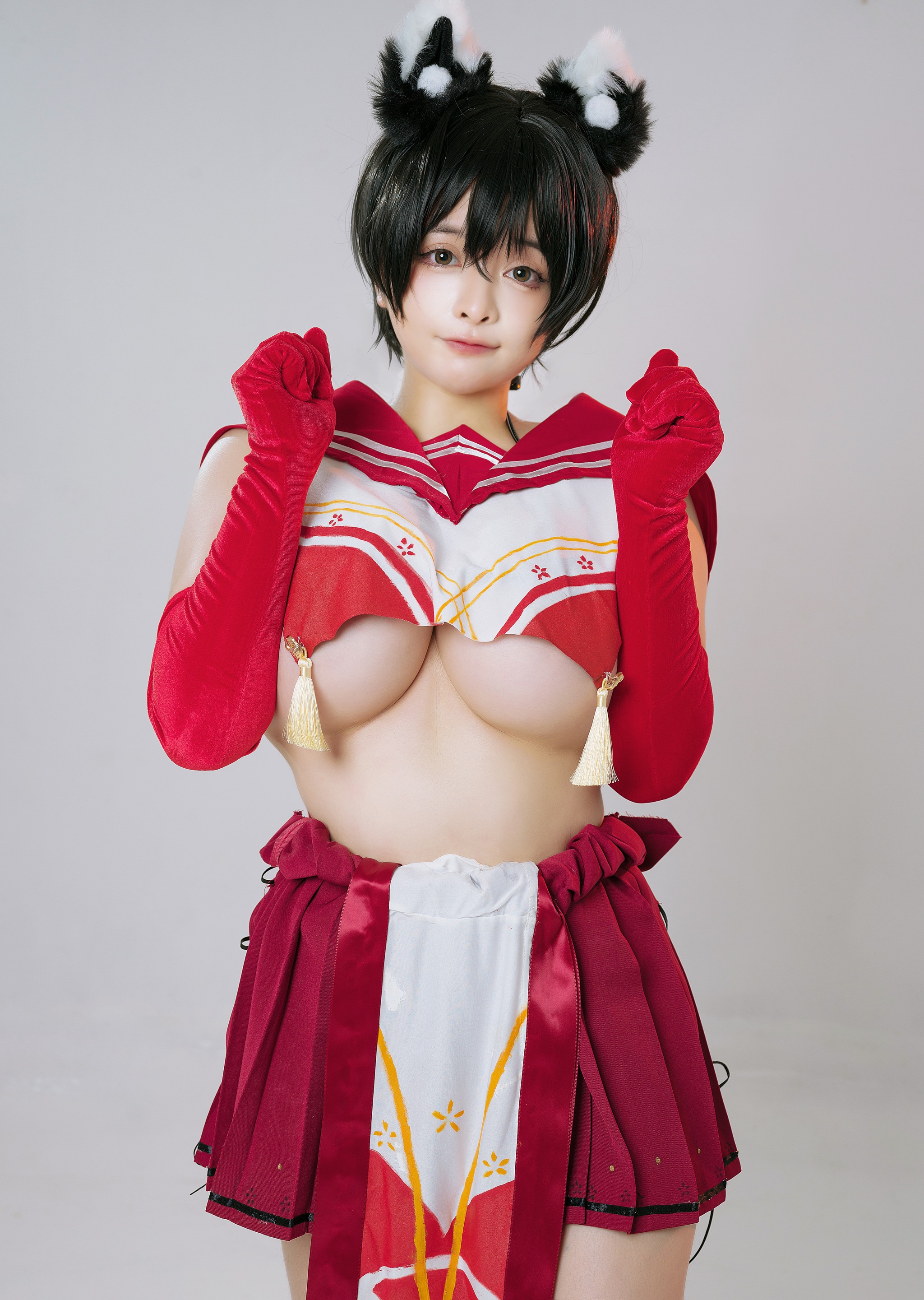 图片[1]-NinJa阿寨寨 – NO.009 椿 [34P]-XikXak
